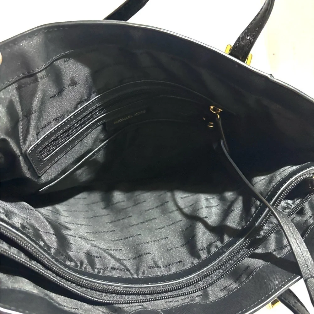 Michael Kors Black Saffiano Leather Tote